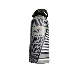 Great American Products Water Bottle Unisex 32oz Grey Like New Dodgers MLB Flask